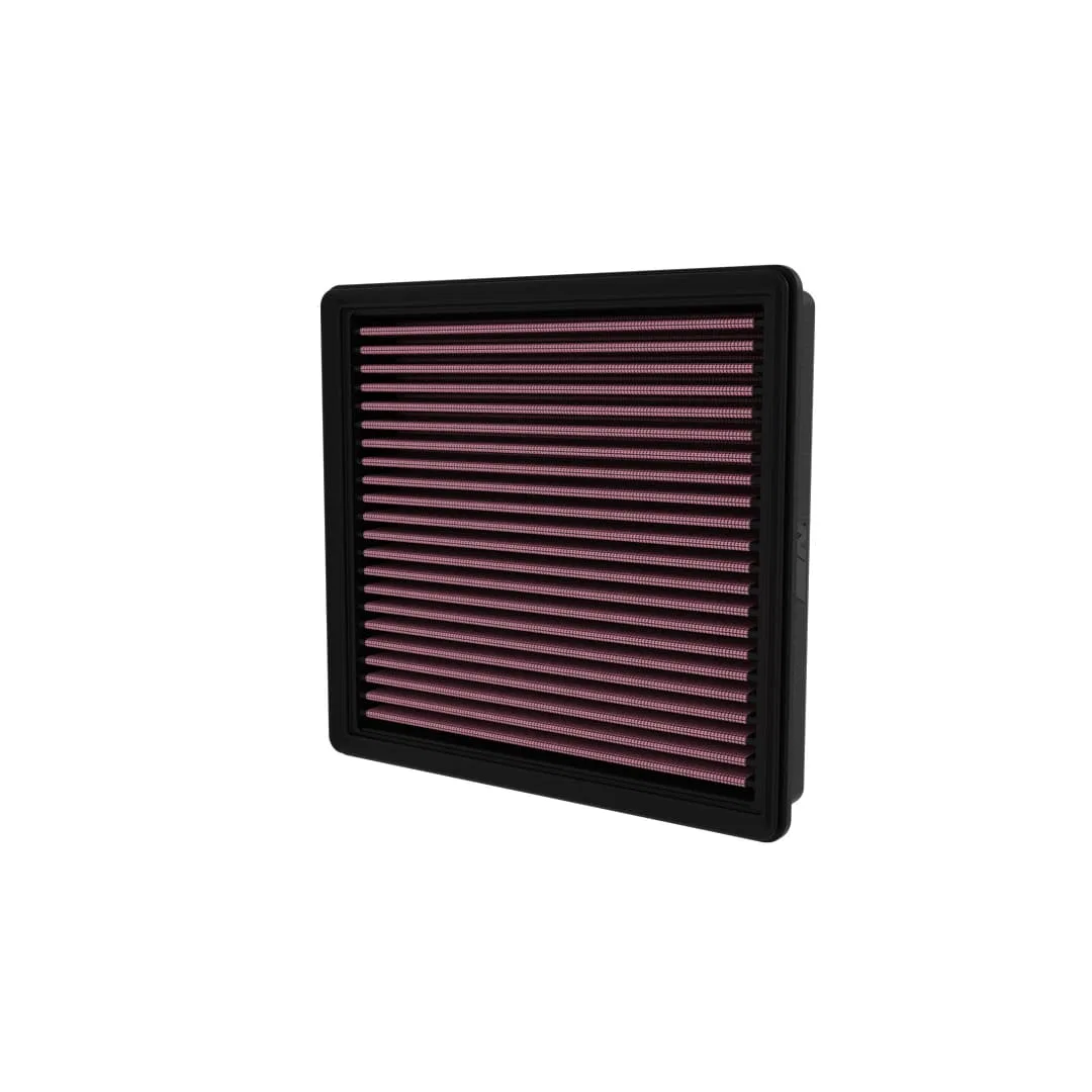 33-5127 – K&N FILTER Air Filter, Washable Red Cotton Gauze Panel